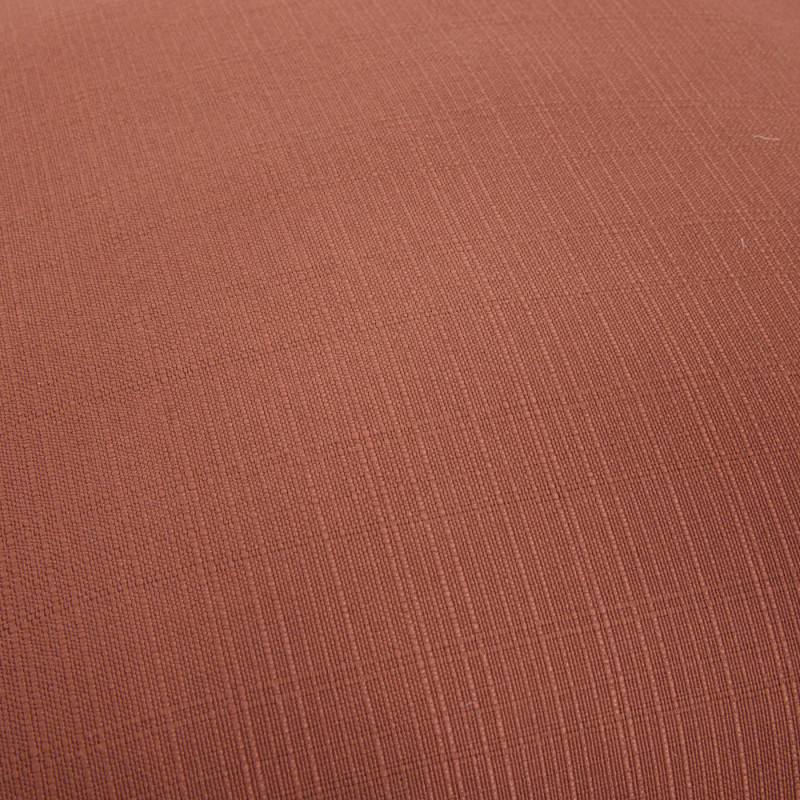 Coussin déperlant Koraï acajou 40 x 40 cm