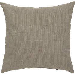 Coussin déperlant Koraï café 40 x 40 cm