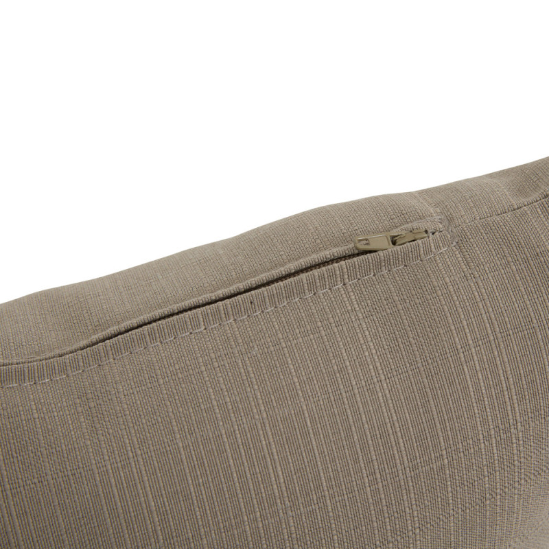 Coussin déperlant Koraï café 40 x 40 cm