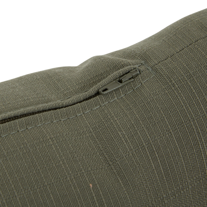 Coussin déperlant Koraï vert laurier 50 x 30 cm