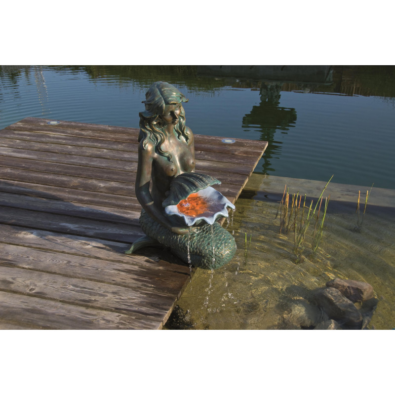 Fontaine pour bassin Oslo - Élégante fontaine de jardin | UBBINK