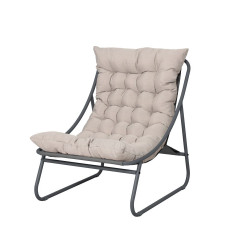 Fauteuil de jardin lounge Caramella beige