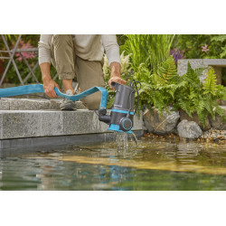 Pompe Vide-Cave 20000 L/h – Évacuation Eau Claire et Chargée | GARDENA