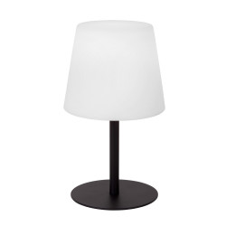 Lampe de Table LED Tyon Noire – Éclairage Extérieur Étanche | LUCIDE