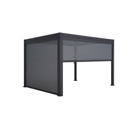 Store manuel pour pergola bioclimatique Caly gris 3