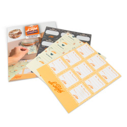 Planche d'étiquettes adhésives – Organisation parfaite | LE PARFAIT