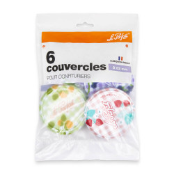 Couvercles Confiturier Ø 82 mm – Lot de 6 | LE PARFAIT