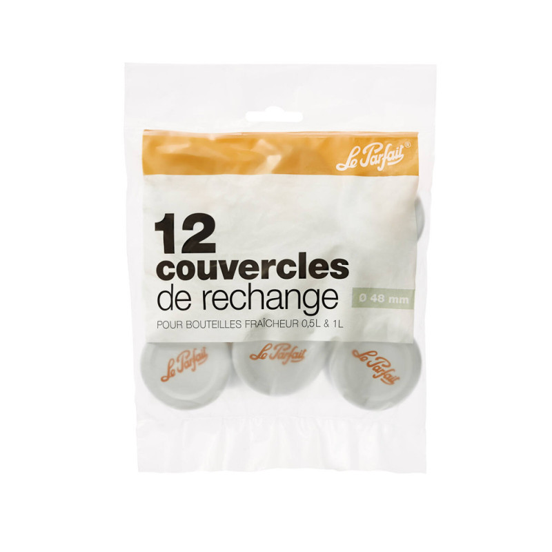 Couvercles Fraicheur 12 pièces – Fraîcheur Garantie | LE PARFAIT