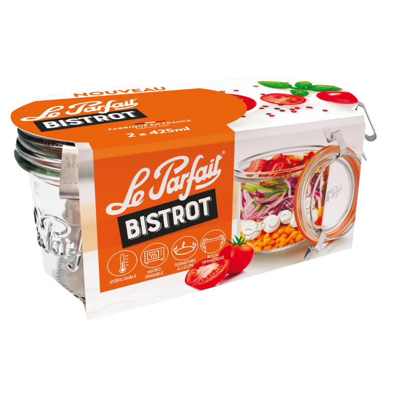 Bocal Bistrot Le Parfait – Conservation Longue Durée | LE PARFAIT