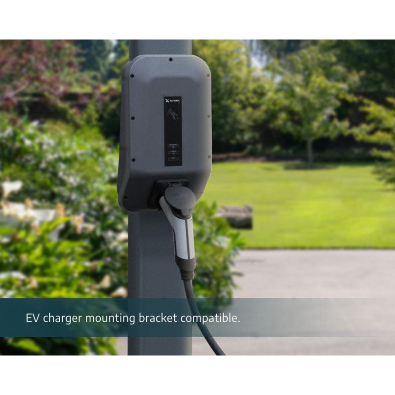 Carport en aluminium Vitoria gris foncé 9