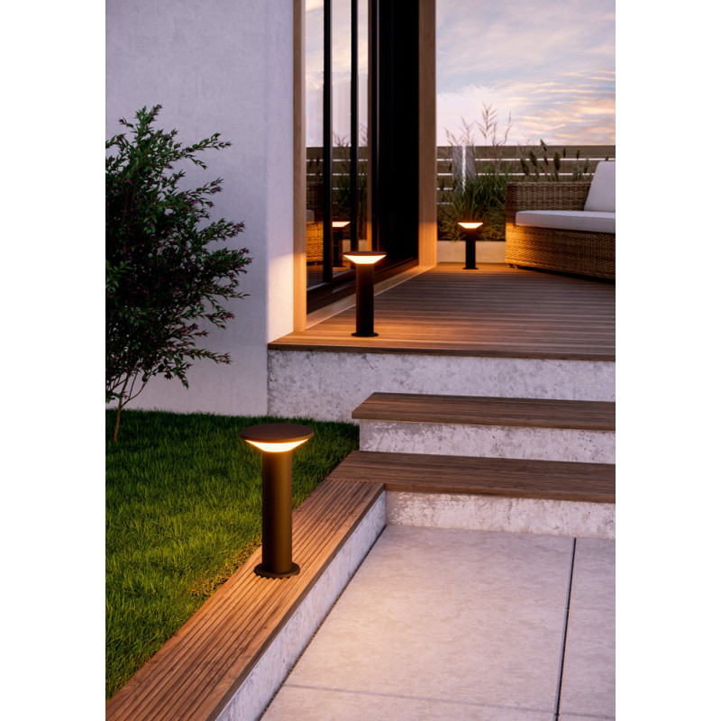 Borne Extérieure LED Rigosa – Éclairage Jardin Moderne | EGLO