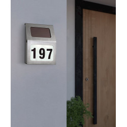 Applique Solaire avec Numéro – Éclairage Autonome | EGLO