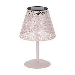 Lampe de table solaire rose – Ambiance extérieure | EGLO