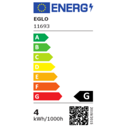 Ampoule LED Golden Age G95 E27 4W Dimmable – Éclairage Ambiant | EGLO