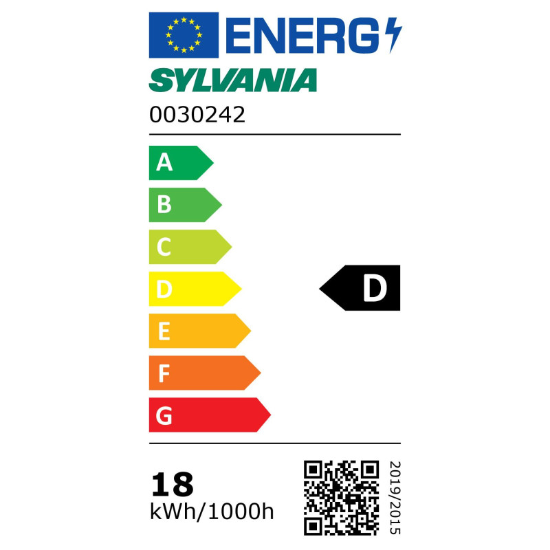 Tube LED T8 G13 18W Chaud 2700lm – Éclairage Efficace | SYLVANIA