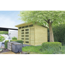 Abri de jardin bois Verona – Rangement durable et sécurisé | SOLID