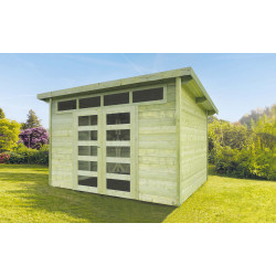 Abri de Jardin Bois Venezia – Rangement Élégant et Sécurisé | SOLID