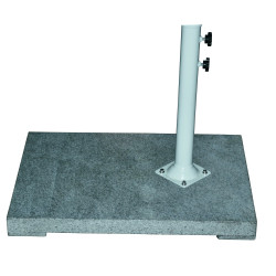 Pied de parasol granit 50x70 cm – Stabilité & Style