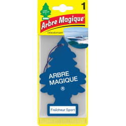 Désodorisant pour voiture Fraîcheur Sport ARBRE MAGIQUE