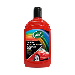 Cire de polissage pour voiture Color Magic rouge rayonnant  0