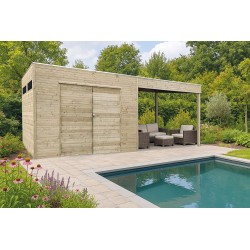 Abri de jardin Amalfi – Rangement robuste et durable | SOLID