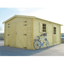 Garage Traditional traité 40 mm avec double porte 3