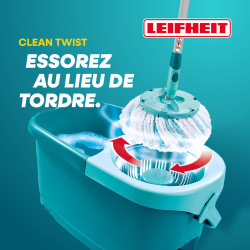 Ensemble lave-sol Clean Twist Mop Ergo – Nettoyage facile | LEIFHEIT