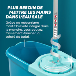 Ensemble lave-sol Clean Twist Mop Ergo – Nettoyage facile | LEIFHEIT