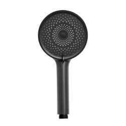 Douchette Softwater 3 jets noire Ø 12 cm WENKO