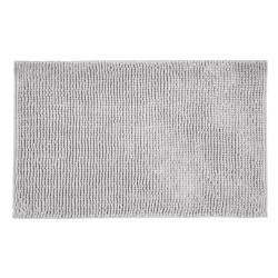 Tapis de bain Chenille gris 50 x 80 cm ALLSTAR