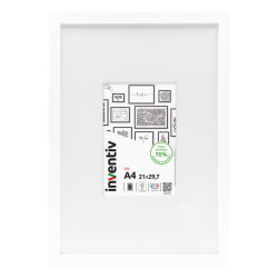 Cadre Isis blanc 20 x 30 cm INVENTIV
