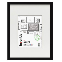 Cadre Isis noir 50 x 70 cm INVENTIV