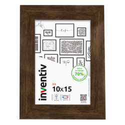 Cadre Isis ébène 10 x 15 cm INVENTIV