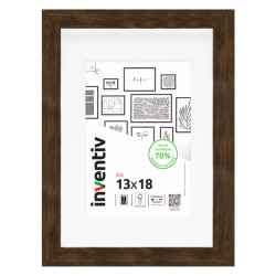 Cadre Isis ébène 13 x 18 cm INVENTIV