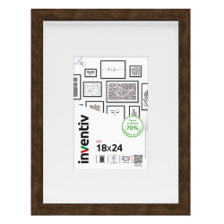 Cadre Isis ébène 18 x 24 cm INVENTIV