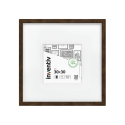 Cadre Isis ébène 30 x 30 cm INVENTIV