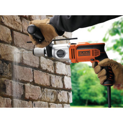 Perceuse à percussion KR911K 910W – Puissante et polyvalente | BLACK+DECKER