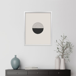 Cadre Iza blanc 40 x 50 cm INVENTIV