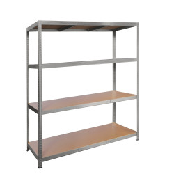 Étagère Heavy Duty 180x160 – Rangement Garage Solide | PRACTO HOME