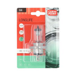 Ampoule pour voiture Longlife H4 55 W CARPOINT
