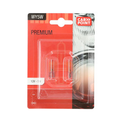 Ampoule pour voiture WY 5 W 2 pièces CARPOINT