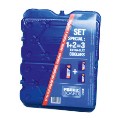 Set de blocs réfrigérants pour glacière 3 pièces CONNABRIDE