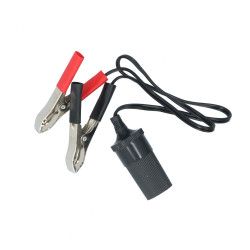Prise allume-cigares 12 V avec pinces de batterie 10 A CARPOINT