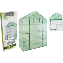 Serre avec étagères 143 x 73 x 195 cm