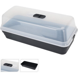 Mini serre avec couvercle 53 x 23 x 20 cm