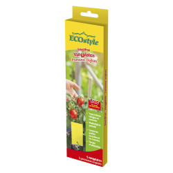 Panneau englué pour insectes 5 pièces ECOSTYLE