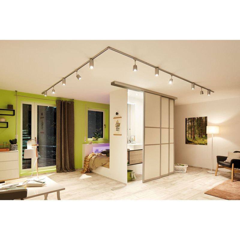 Ampoule LED GU10 Chrome – Lumière Neutre Confortable | PAULMANN