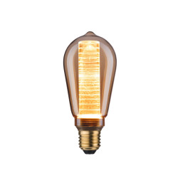 Ampoule LED Vintage E27 – Lumière Dorée et Design Glamour | PAULMANN