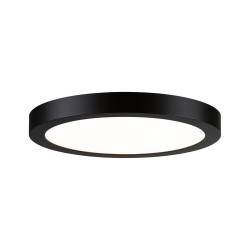 Plafonnier LED Abia noir Ø 30 cm 2200 lm 22 W PAULMANN