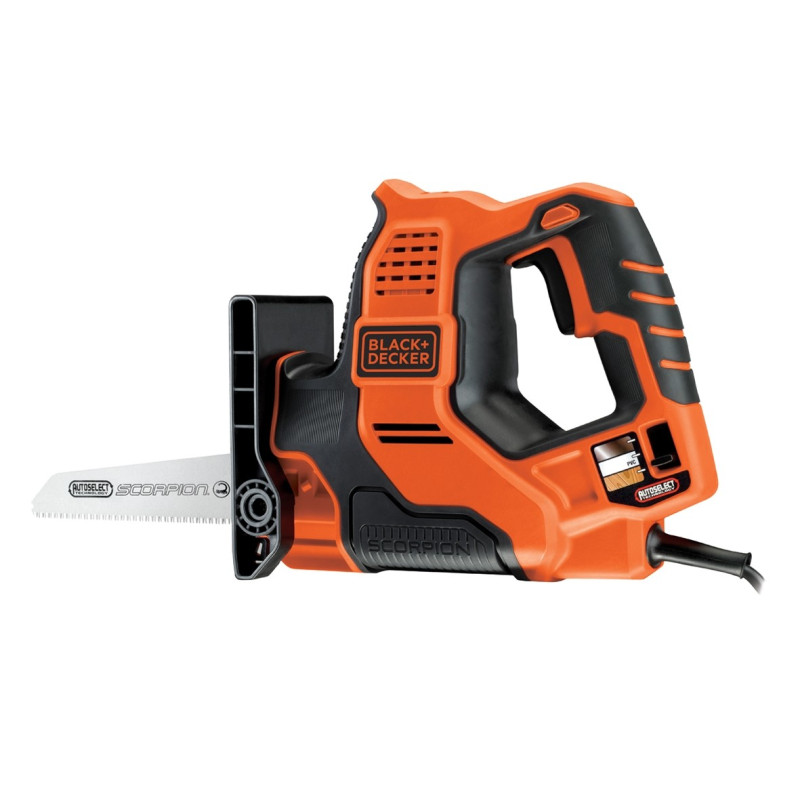 Scie scorpion autoselect électrique RS890K 500 W BLACK+DECKER